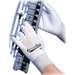 G-Tek® NP Continuous Knit Polyurethane Coated Glove, XS, White/Purple  25 DZ/CA